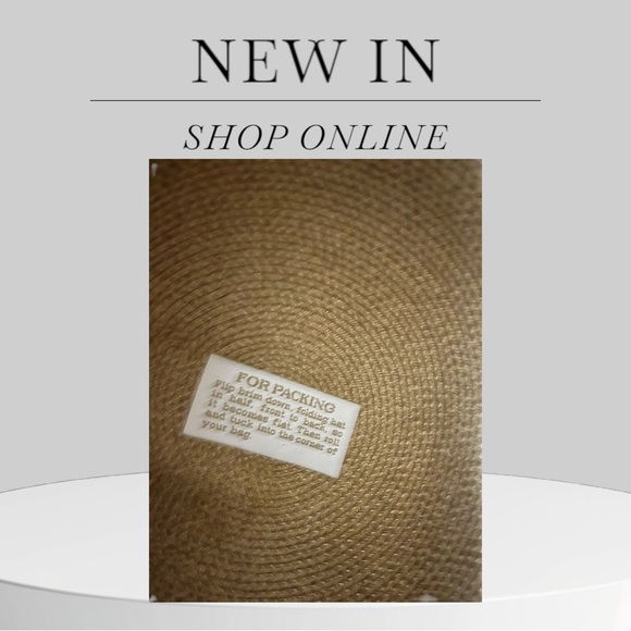 Eric Javits Tan Wide-Brimmed Sun Hat - Picture 3 of 10